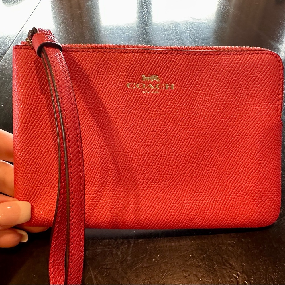 Coach Pink Wristlet